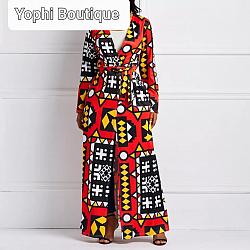 Ready to ship- African Extra long Cardigan