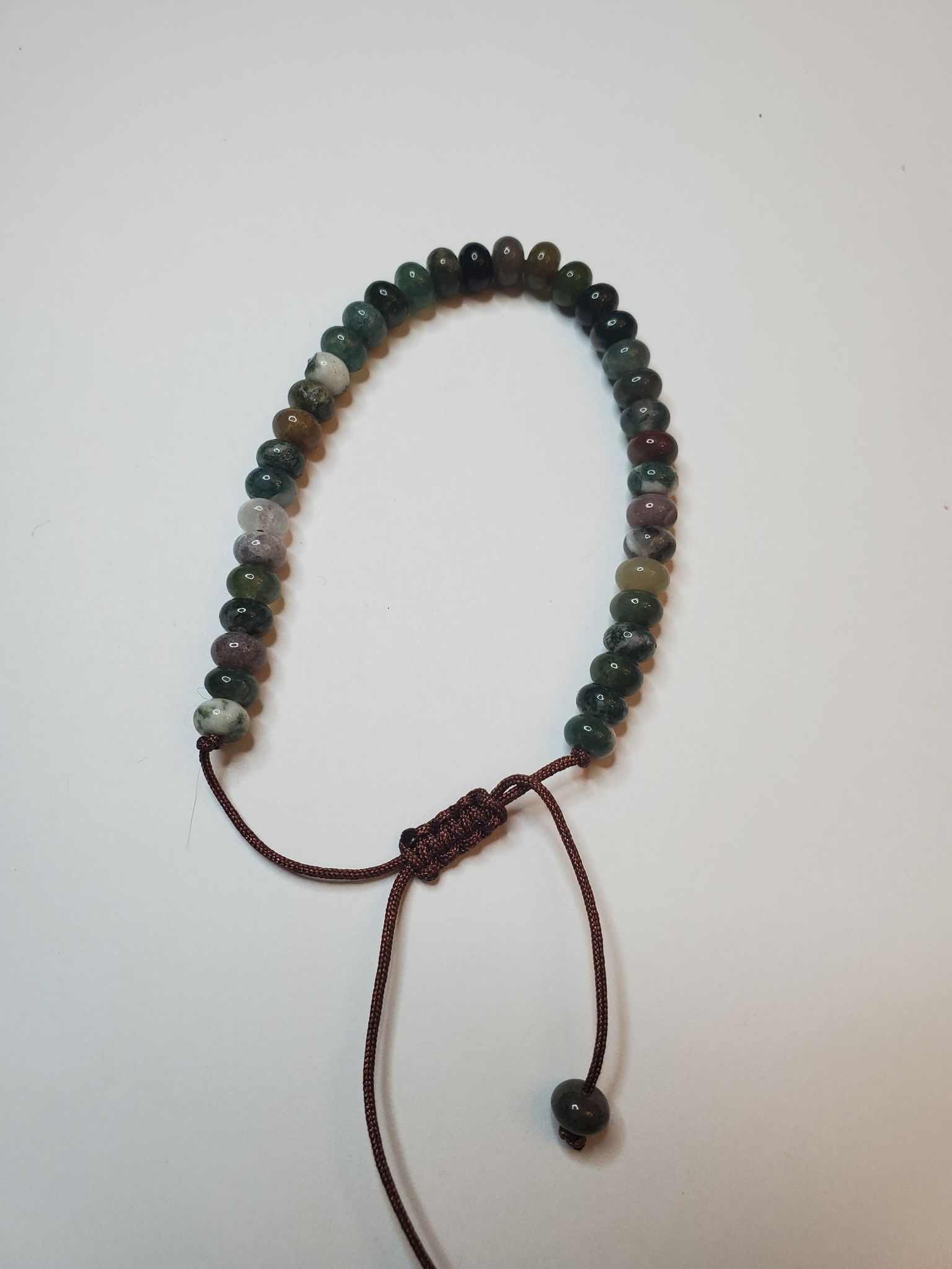 African turquoise adjustable bracelet