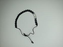 Hematite heart bracelet