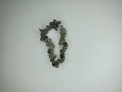 Labradorite irregular bracelet