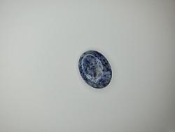 Sodalite palm stone