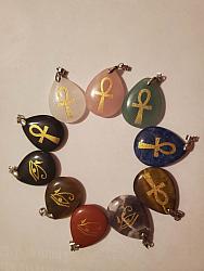 Assorted Stone necklaces