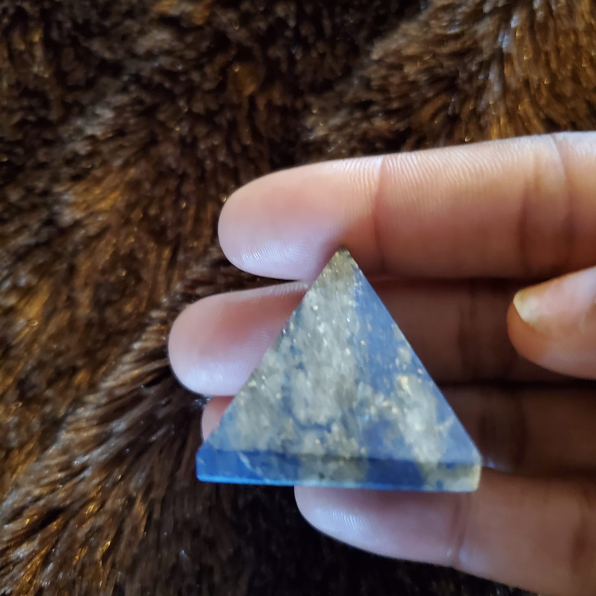 Lapis Lazuli pyramid